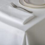 70″x”144″ (178cm x 365cm) Tablecloth – white - to fit XL trestle table